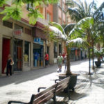 Calle de Pérez Galdós en Santa Cruz de Tenerife