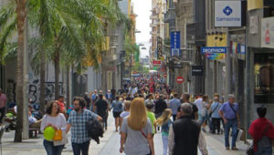 Calle del Castillo en Santa Cruz de Tenerife