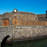 Castillo en la Plaza La Polvora en Santa Cruz de Tenerife