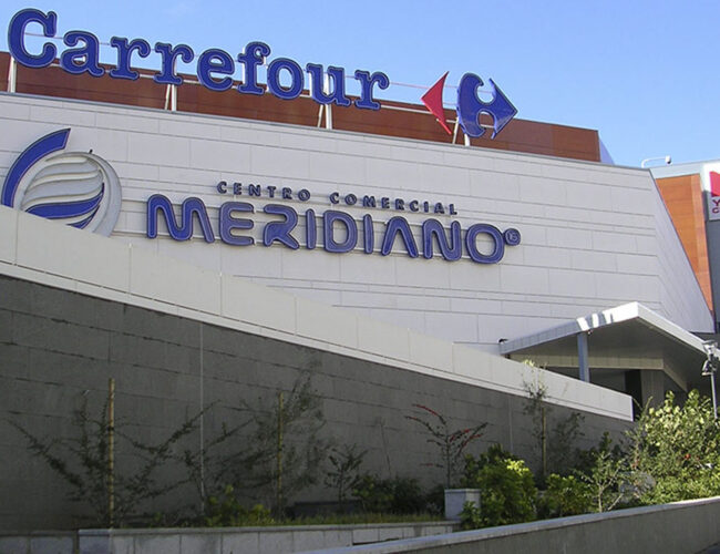 Centro comercial Meridiano en Santa Cruz de Tenerife