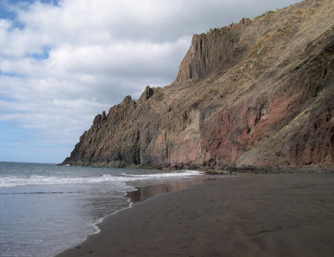 Playa de Las Gaviotas en Santa Cruz de Tenerife