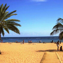 Playa de Las Teresitas en Santa Cruz de Tenerife