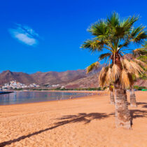 Playa de Las Teresitas en Santa Cruz de Tenerife