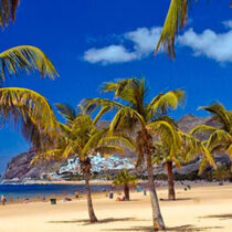 Playa de Las Teresitas en Santa Cruz de Tenerife