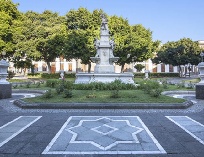 Plaza Weyler à Santa Cruz de Tenerife