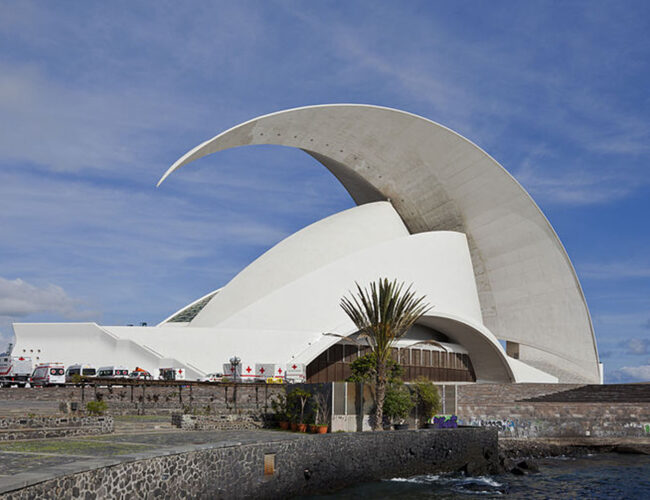 Adan Martin Auditorium in Santa Cruz de Tenerife